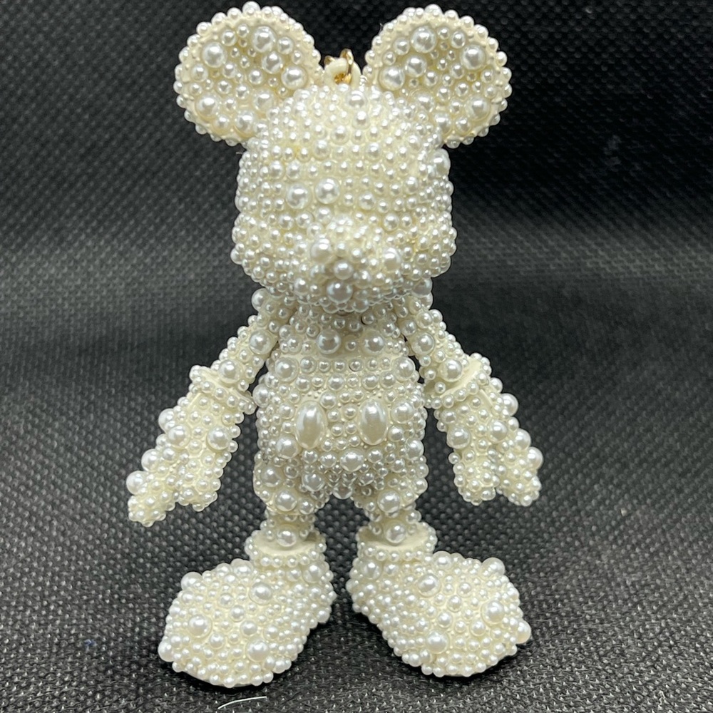 NEW BaubleBar x Disney Mickey Pearl Bag Charm - Picture 8 of 12